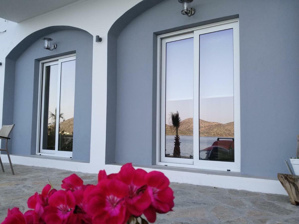 Iliana Sea Side House Villa Elounda  Bagian luar foto