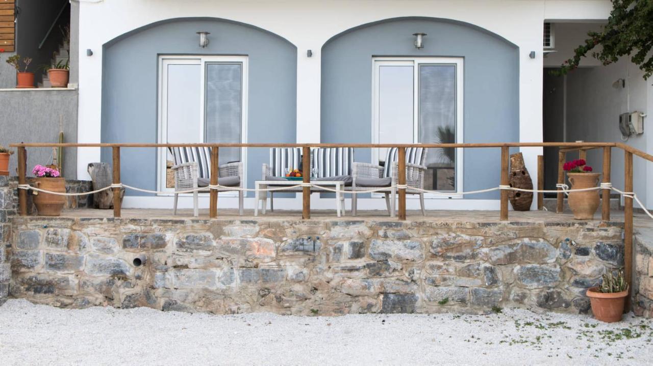 Iliana Sea Side House Villa Elounda  Bagian luar foto