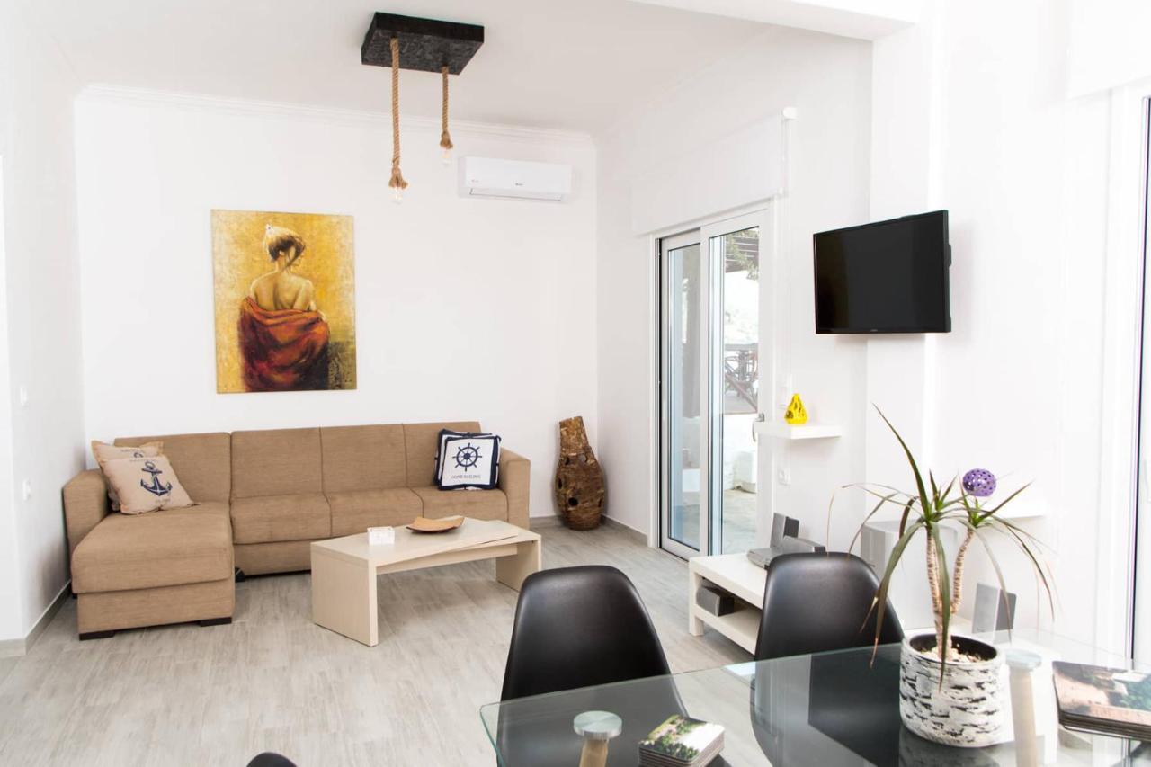 Iliana Sea Side House Villa Elounda  Bagian luar foto