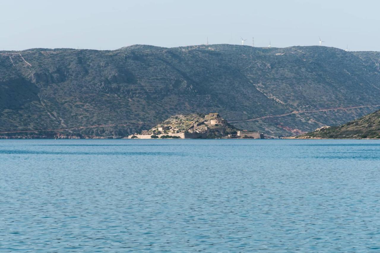 Iliana Sea Side House Villa Elounda  Bagian luar foto